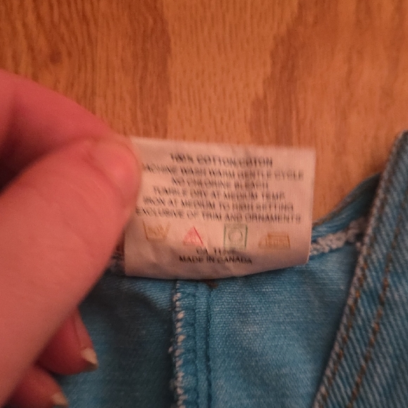 Please Mum Blue Denim Overalls - Picture 3 of 4